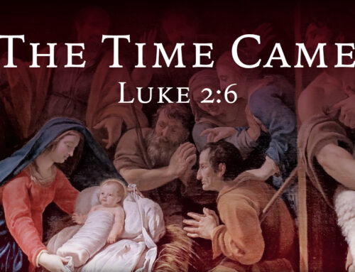 The Time Came – A Christmas Homily